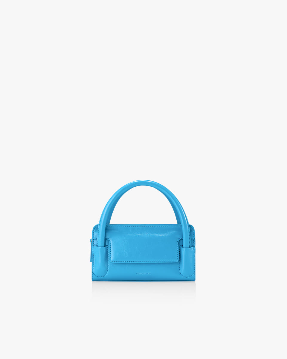 FIND KAPOOR Marty Bag B 18 Crinkled - Turquoise